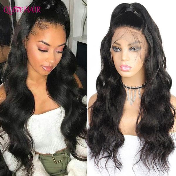 lace wigs qlove hair front wig body wave natural hairline human brazilian pre-plucked, Black;brown
lace wigs qlove hair front wig body wave natural hairline human brazilian pre-plucked, Black;brown