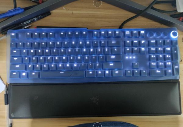 keyboard covers waterproof and dustproof transparent skin cover protector for razer huntsman elite gaming
keyboard covers waterproof and dustproof transparent skin cover protector for razer huntsman elite gaming