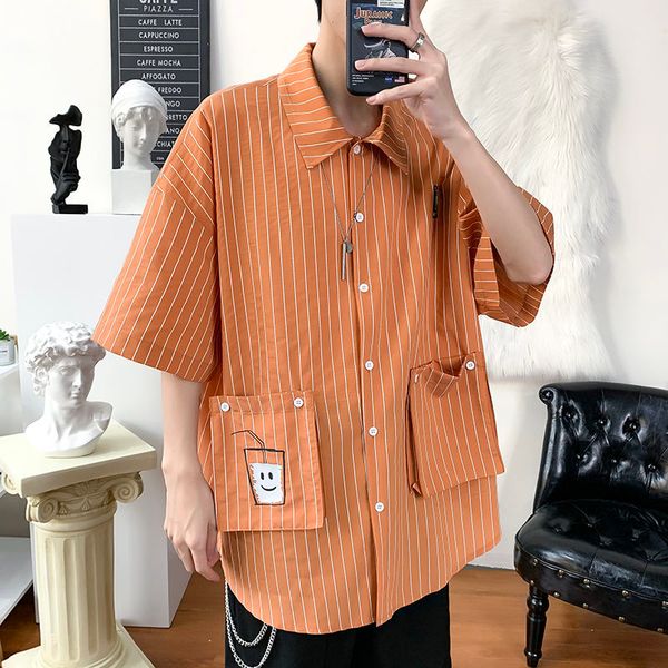 men's casual shirts summer short-sleeved clothes camisa masculina hawaiian shirt streetwear fashion large-size -4xl 4rbt, White;black
men's casual shirts summer short-sleeved clothes camisa masculina hawaiian shirt streetwear fashion large-size -4xl 4rbt, White;black