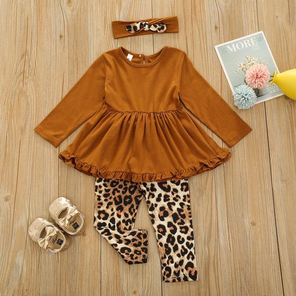 girl's dresses 2021 spring fall toddler clothing kids baby girls ruffle long sleeve a-line dress leopard pants headwear 3pcs outfits se, Red;yellow
girl's dresses 2021 spring fall toddler clothing kids baby girls ruffle long sleeve a-line dress leopard pants headwear 3pcs outfits se, Red;yellow