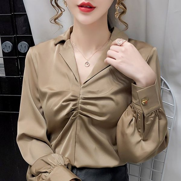 long sleeve v-neck office blouse chiffon blouse shirt blouse women blusas mujer de moda women clothing blusa d955 210426, White
long sleeve v-neck office blouse chiffon blouse shirt blouse women blusas mujer de moda women clothing blusa d955 210426, White