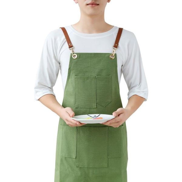 aprons casual canvas kitchen cooking for women men chef apron with pockets waterdrop resistant grilling bbq work cross
aprons casual canvas kitchen cooking for women men chef apron with pockets waterdrop resistant grilling bbq work cross