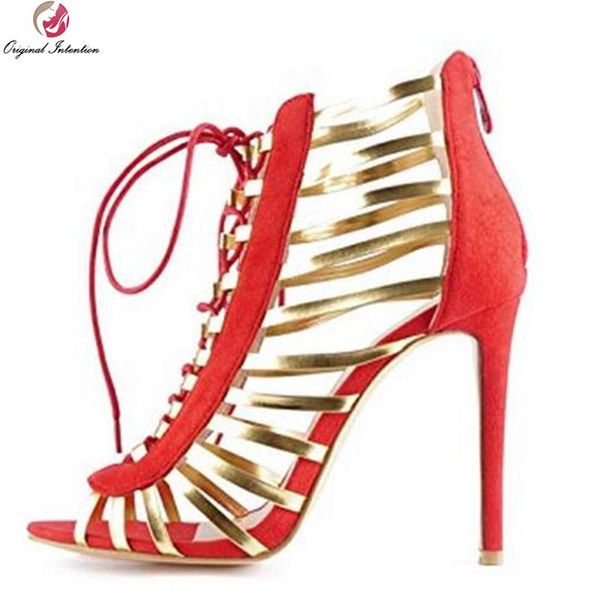 original intention women sandals beautiful open toe thin heels high-quality red shoes woman us size 4-.5, Black
original intention women sandals beautiful open toe thin heels high-quality red shoes woman us size 4-.5, Black