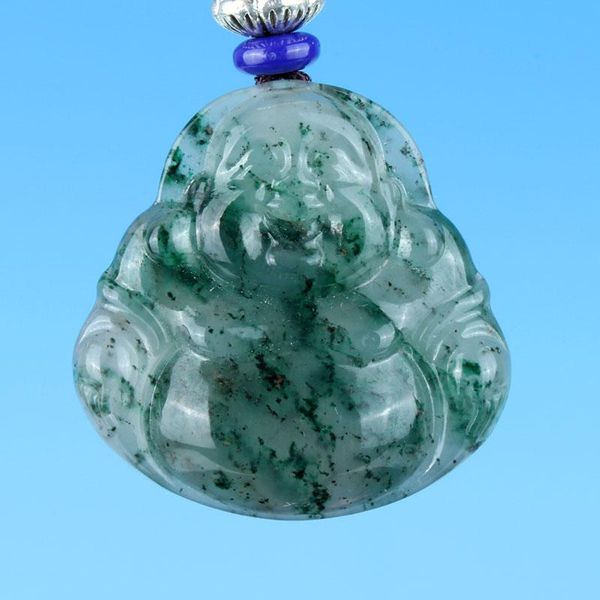 lockets natural dushan jade green necklace pendant hand carved buddha only one piece men women exquisite packaging certificate, Silver
lockets natural dushan jade green necklace pendant hand carved buddha only one piece men women exquisite packaging certificate, Silver
