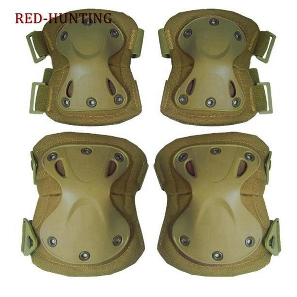 tactical paintball kneepad hunting sports combat knee & elbow protective pads protector skate, Black;gray
tactical paintball kneepad hunting sports combat knee & elbow protective pads protector skate, Black;gray