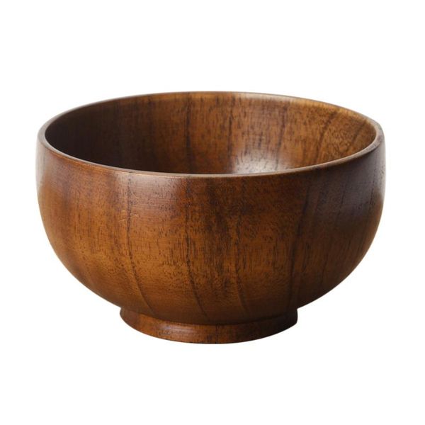 1pc 12x6.7cm practical wooden cutlery household basin fruit bowl salad bowls 
1pc 12x6.7cm practical wooden cutlery household basin fruit bowl salad bowls