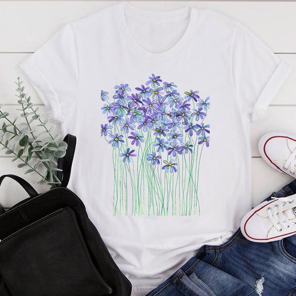women's t-shirt women clothes cartoon flower watercolor ladies casual summer print fashion tshirt female short sleeve tee graphic, White
women's t-shirt women clothes cartoon flower watercolor ladies casual summer print fashion tshirt female short sleeve tee graphic, White