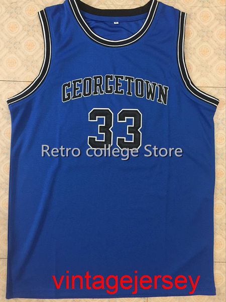 33 patrick ewing 1998-99 georgetown throwback basketball jerseys, stitched embroidery custom any number and name jerseys, Black
33 patrick ewing 1998-99 georgetown throwback basketball jerseys, stitched embroidery custom any number and name jerseys, Black