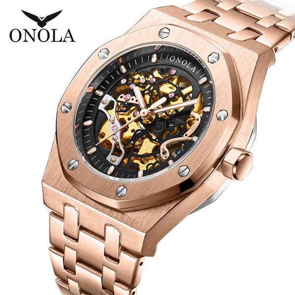 2021 new automatic mechanical onola clock closed mode original s for men relogio masculino man, Slivery;brown
2021 new automatic mechanical onola clock closed mode original s for men relogio masculino man, Slivery;brown