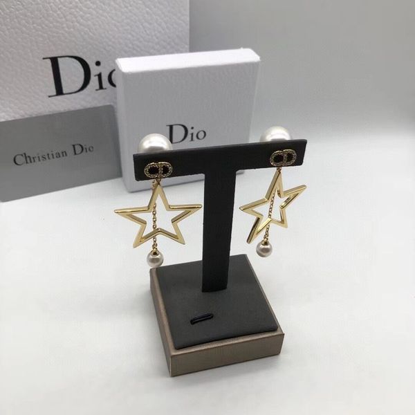 backs earrings high version d family double sided star pearl cd earring pendant tassel letter, White
backs earrings high version d family double sided star pearl cd earring pendant tassel letter, White