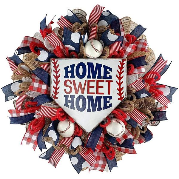decorative flowers & wreaths simulation wreath artificial garland for front door hanging pendants handmade baseball ornaments
decorative flowers & wreaths simulation wreath artificial garland for front door hanging pendants handmade baseball ornaments
