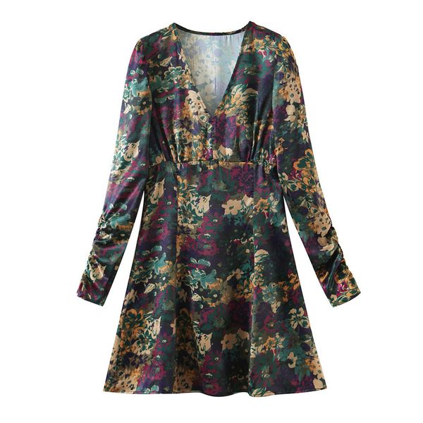 blsqr fashion women vintage flowers print dress v-neck long sleeve ladies mini draped es vestidos 210430, Black;gray
blsqr fashion women vintage flowers print dress v-neck long sleeve ladies mini draped es vestidos 210430, Black;gray