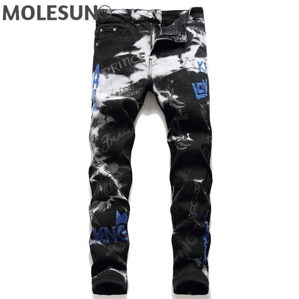 men's jeans european style brand men stretch mens slim denim trousers straight button biker elastic black pants for, Blue
men's jeans european style brand men stretch mens slim denim trousers straight button biker elastic black pants for, Blue