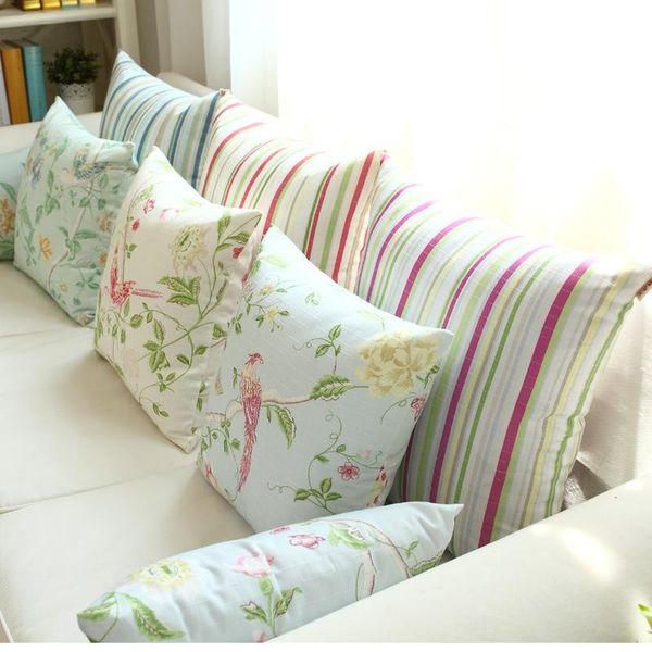 cushion/decorative pillow flower bird cushion cover sofa striped lumbar cotton case fresh style backrest pillowcase
cushion/decorative pillow flower bird cushion cover sofa striped lumbar cotton case fresh style backrest pillowcase
