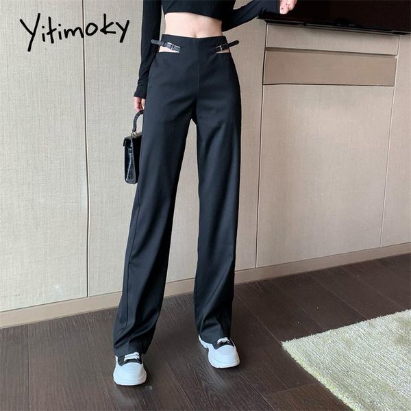 women's pants & capris yitimoky hole wide leg for women summer streetwear cut out zipper high waist casual korean fashion 2021 black, Black;white
women's pants & capris yitimoky hole wide leg for women summer streetwear cut out zipper high waist casual korean fashion 2021 black, Black;white
