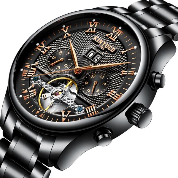 wristwatches 2021 fashion men's watch mechanical tourbillon automatic business watches men black stainless steel waterproof reloj hombr, Slivery;brown
wristwatches 2021 fashion men's watch mechanical tourbillon automatic business watches men black stainless steel waterproof reloj hombr, Slivery;brown