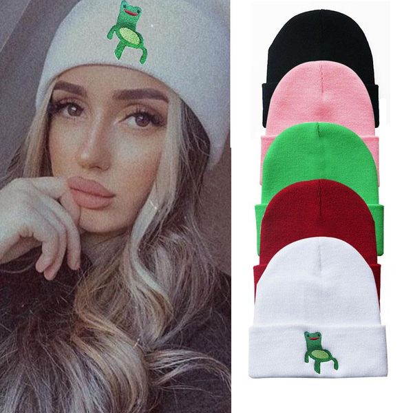 beanies dt020 froggy chair embroidered beanie for men women frog hat winter warm knitted ski outdoor hats 6 colors h138
beanies dt020 froggy chair embroidered beanie for men women frog hat winter warm knitted ski outdoor hats 6 colors h138