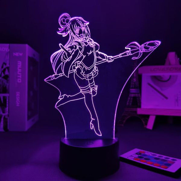 night lights light anime konosuba aqua lamp for bedroom decor kid gift manga 3d touch sensor cute nightlight home
night lights light anime konosuba aqua lamp for bedroom decor kid gift manga 3d touch sensor cute nightlight home