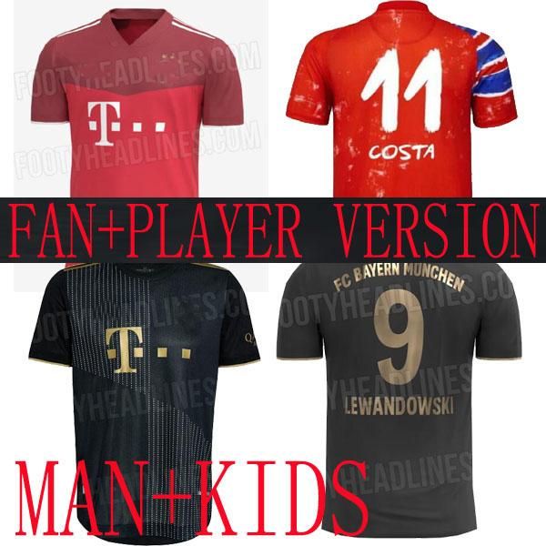 21 22 bayern special munich soccer jerseys away player version home lewandowski 2022 2021 d. costa men kids celebrates the club's trebl, Black;yellow
21 22 bayern special munich soccer jerseys away player version home lewandowski 2022 2021 d. costa men kids celebrates the club's trebl, Black;yellow