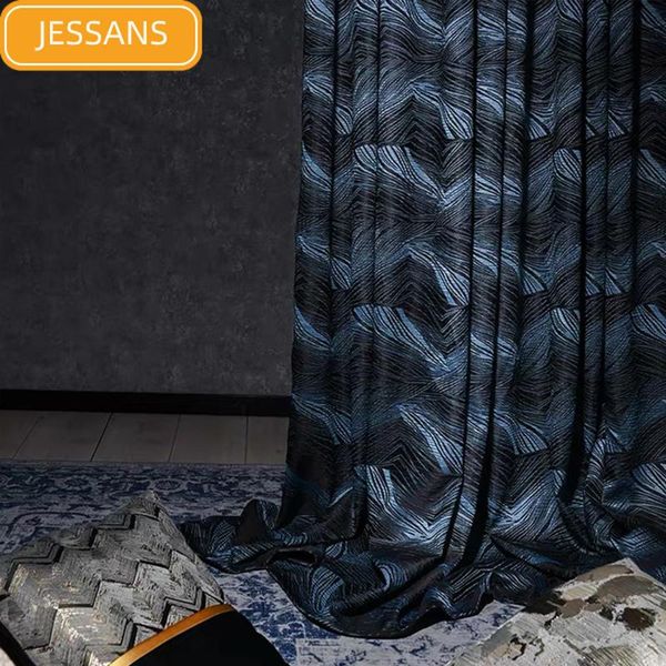 curtain & drapes nordic high-end 3d geometric printing blackout curtains for living room and bedroom finished products customization
curtain & drapes nordic high-end 3d geometric printing blackout curtains for living room and bedroom finished products customization