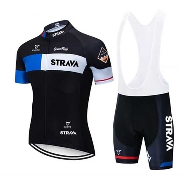 summer strava breathable quick drying cycling wear short sleeve suit and strap shorts, Black;white
summer strava breathable quick drying cycling wear short sleeve suit and strap shorts, Black;white
