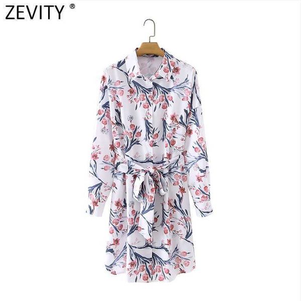 zevity women sweet flower print bow sashes mini shirt dress female turn down collar casual slim a line vestido ds4889 210603, Black;gray
zevity women sweet flower print bow sashes mini shirt dress female turn down collar casual slim a line vestido ds4889 210603, Black;gray