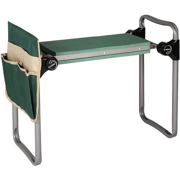 camp furniture upgraded garden kneeler and seat with safe & effortless folding design great kneeling bench for gardening helper soft pad
camp furniture upgraded garden kneeler and seat with safe & effortless folding design great kneeling bench for gardening helper soft pad