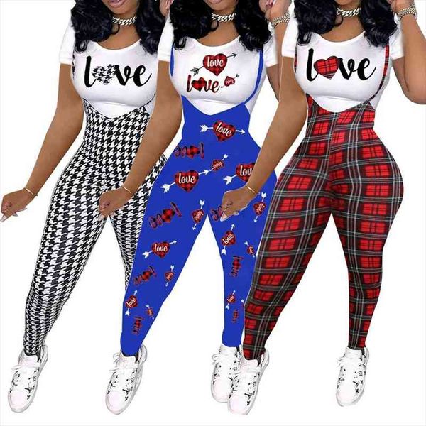 2 pieces suit set womenpant fashion summer letter print round collar short sleeve t shirt suspender trousers outfit, White
2 pieces suit set womenpant fashion summer letter print round collar short sleeve t shirt suspender trousers outfit, White