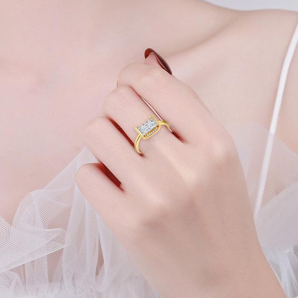 wedding rings modyle fashion big square crystal stone women bridal ring luxury engagement party anniversary gift large, Slivery;golden
wedding rings modyle fashion big square crystal stone women bridal ring luxury engagement party anniversary gift large, Slivery;golden