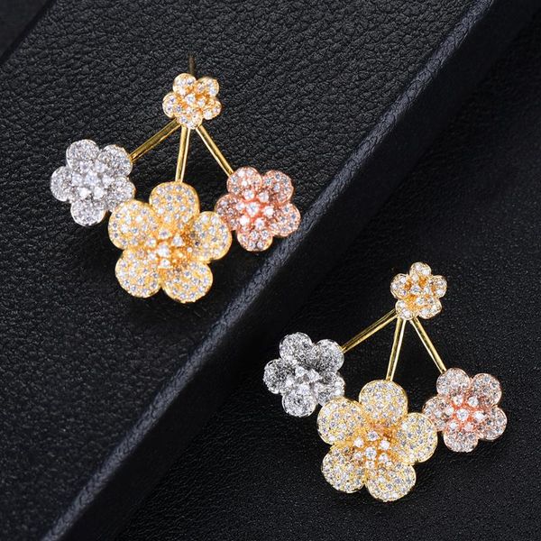 stud detachable brinco charms silver 925 original design fashion flowers earrings for women girl wedding party jewelry gift, Golden;silver
stud detachable brinco charms silver 925 original design fashion flowers earrings for women girl wedding party jewelry gift, Golden;silver