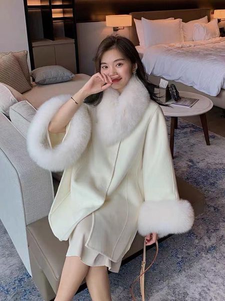women's wool & blends zk2094 fashion women coats jackets 2021 runway luxury european design party style clothing, Black
women's wool & blends zk2094 fashion women coats jackets 2021 runway luxury european design party style clothing, Black