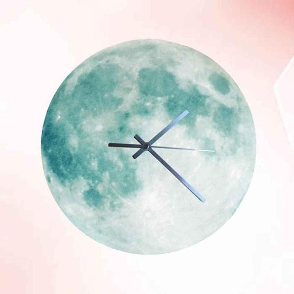 1pc noctilucence acrylic wall clock waterproof hanging earth moon pattern creative for home (30cm light green) clocks
1pc noctilucence acrylic wall clock waterproof hanging earth moon pattern creative for home (30cm light green) clocks