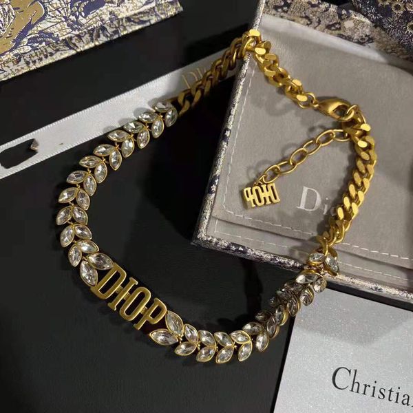 70% off luxury jewelry dijia brass ear of wheat inlaid with necklace popular design fashion personality light luxury cold wind neckchain, Silver
70% off luxury jewelry dijia brass ear of wheat inlaid with necklace popular design fashion personality light luxury cold wind neckchain, Silver