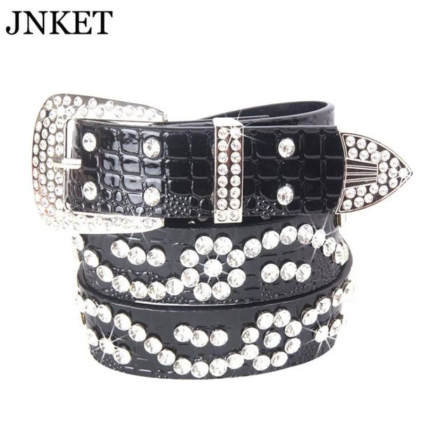 belts jnket casual all-match leather belt female fashion needle buckle full diamond decorative jeans, Black;brown
belts jnket casual all-match leather belt female fashion needle buckle full diamond decorative jeans, Black;brown