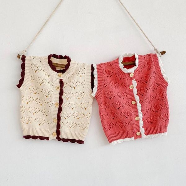 pullover 2021 baby girl knit sweater coat autumn girls cotton cardigan sleeveless knitted vest jacket kids knitwear children clothing, Blue
pullover 2021 baby girl knit sweater coat autumn girls cotton cardigan sleeveless knitted vest jacket kids knitwear children clothing, Blue