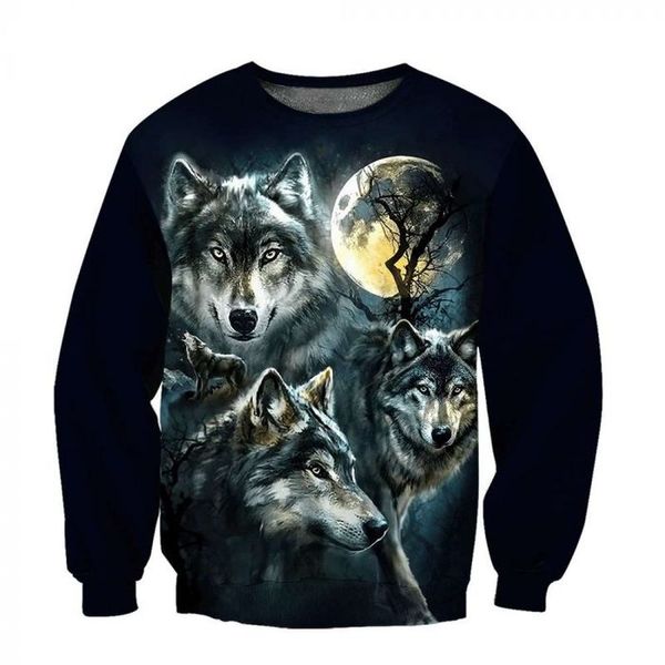 couple sweater 3d digital hungry wolf print pattern mens printed hoodies visual impact party punk goth round neck sweatshirt hoodie, Black
couple sweater 3d digital hungry wolf print pattern mens printed hoodies visual impact party punk goth round neck sweatshirt hoodie, Black