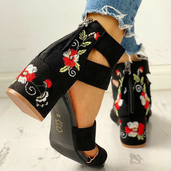 woman pumps high heels elastic band zipper rubber open toe embroider dancing party wedding ladies shoes zapatos mujer1, Black
woman pumps high heels elastic band zipper rubber open toe embroider dancing party wedding ladies shoes zapatos mujer1, Black