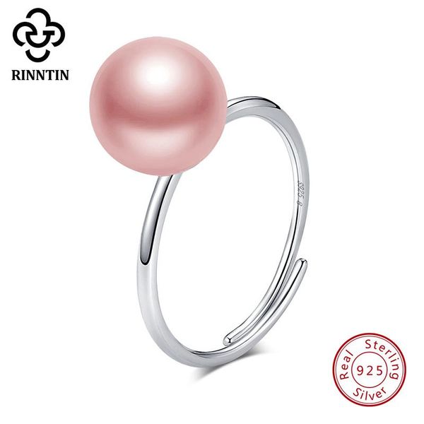 cluster rings rinntin sterling silver women pearl 10mm pink adjustable solitarie engagement ring girls party 925 jewelry tsr75-f, Golden;silver
cluster rings rinntin sterling silver women pearl 10mm pink adjustable solitarie engagement ring girls party 925 jewelry tsr75-f, Golden;silver