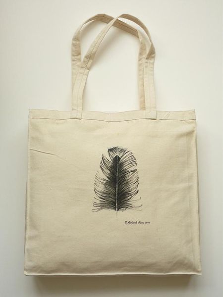 shopping bags screen printed feather classical original color cotton canvas promotional customized
shopping bags screen printed feather classical original color cotton canvas promotional customized