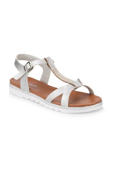 sandals silver women 's 000000000100378942, Black