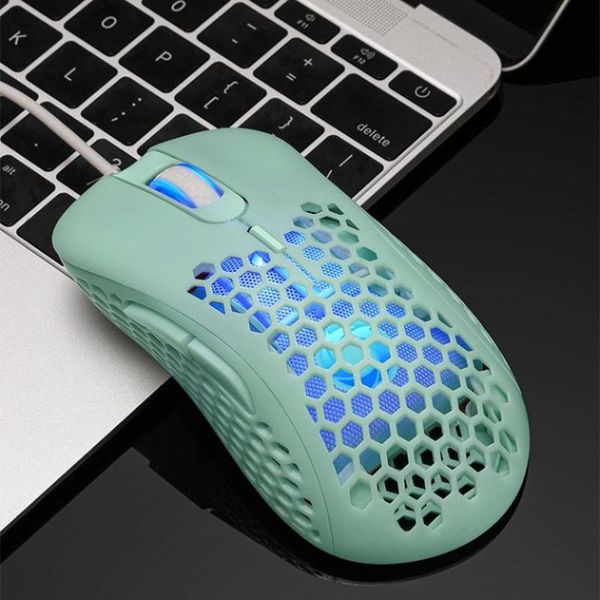 wired gaming mouse rgb gamer mouses with six adjustable dpi honeycomb hollow ergonomic design for desklapmice
wired gaming mouse rgb gamer mouses with six adjustable dpi honeycomb hollow ergonomic design for desklapmice