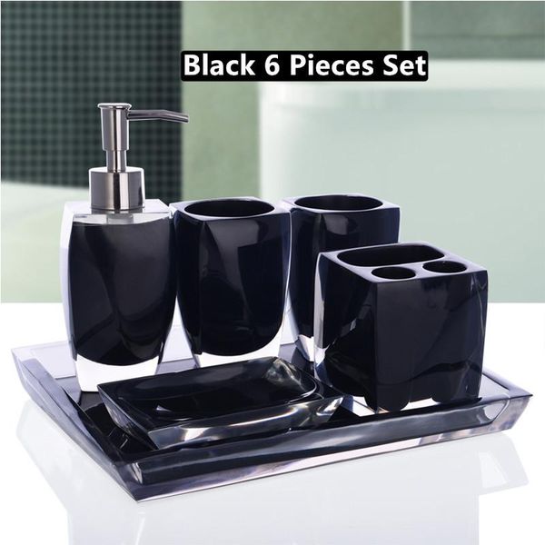bathroom accessories set resin material soap dispensers toothbrush holders gargle cups dishes 6 pieces wedding gifts bath accessory
bathroom accessories set resin material soap dispensers toothbrush holders gargle cups dishes 6 pieces wedding gifts bath accessory
