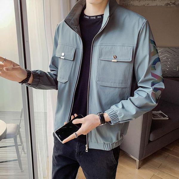 men's jackets 2021 spring autumn casual men solid fashion slim bomber jacket overcoat waterproof lapel male clothing m-4xl, Black;brown
men's jackets 2021 spring autumn casual men solid fashion slim bomber jacket overcoat waterproof lapel male clothing m-4xl, Black;brown