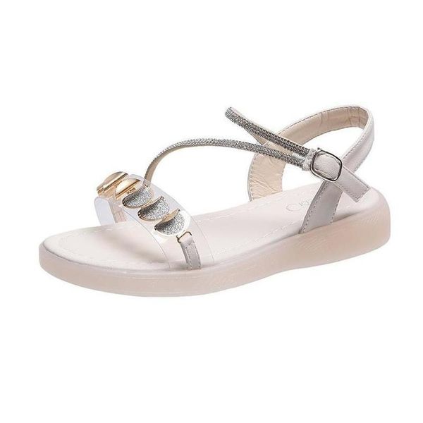 women's sandals fashion all-match metal decoration sweet and elegant casual simple open-toed 2021, Black
women's sandals fashion all-match metal decoration sweet and elegant casual simple open-toed 2021, Black
