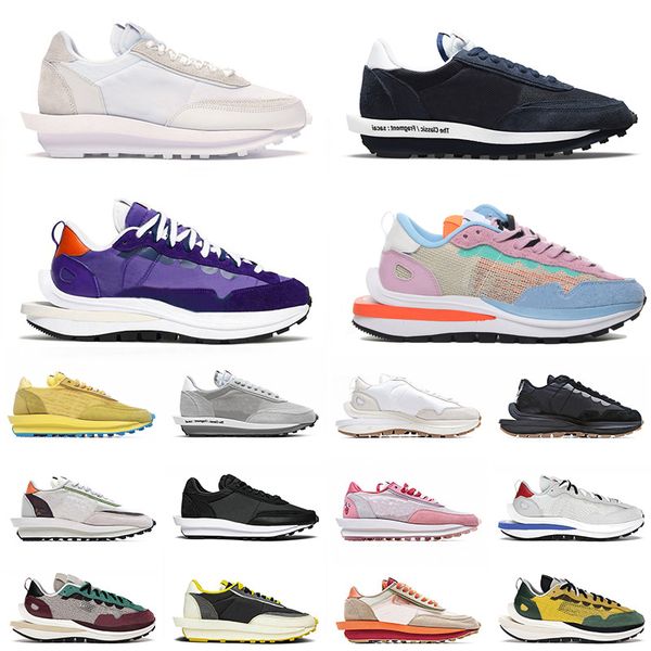 2021 sacais x vaporwaffle blazer casual shoes ldv ld waffle dark iris sesame blue void nylon white bright citron platform sneakers 36-45 men, Black
2021 sacais x vaporwaffle blazer casual shoes ldv ld waffle dark iris sesame blue void nylon white bright citron platform sneakers 36-45 men, Black