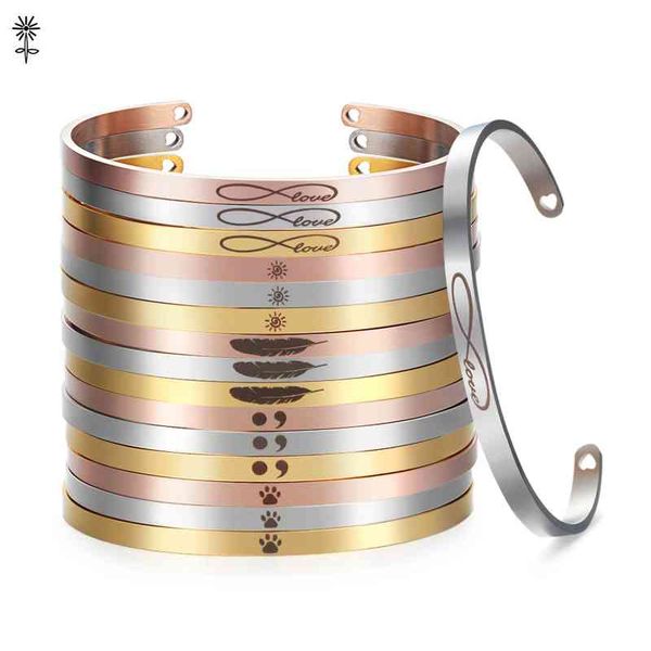 4mm width stainless steel cuff bracelet with hollow out heart custom stamp text symbols bangle personalized gift for women men, Golden;silver
4mm width stainless steel cuff bracelet with hollow out heart custom stamp text symbols bangle personalized gift for women men, Golden;silver