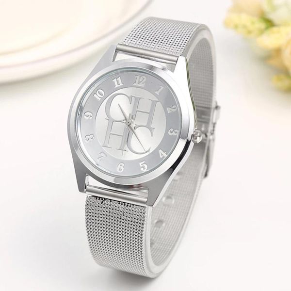 wristwatches ch fashion silver casual quartz watch women metal mesh stainless steel dress clock montre femme, Slivery;brown
wristwatches ch fashion silver casual quartz watch women metal mesh stainless steel dress clock montre femme, Slivery;brown