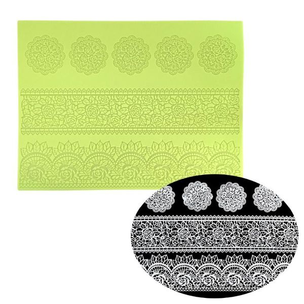 cake tools diy flower shpae silicone lace mat wedding decoration sugar mold fondant baking
cake tools diy flower shpae silicone lace mat wedding decoration sugar mold fondant baking