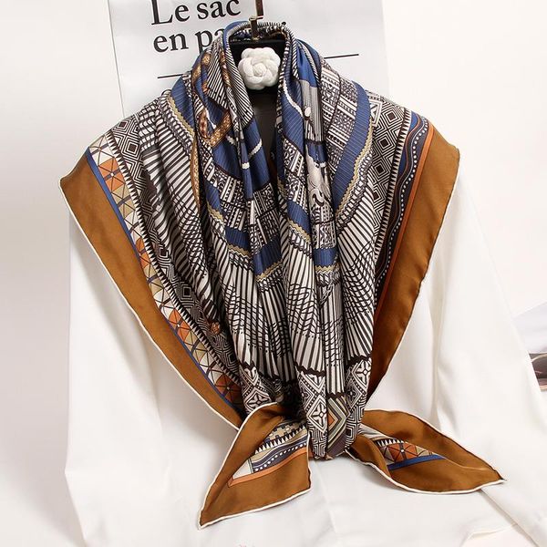 scarves 100x100cm bandana women real silk neck scarf print twill square 2021 large bufanda spring shawls foulard femme, Blue;gray
scarves 100x100cm bandana women real silk neck scarf print twill square 2021 large bufanda spring shawls foulard femme, Blue;gray