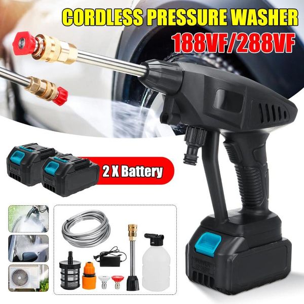 car washer 1000w 88000mah cordless cleaner kit portable high pressure wash water gun handheld power garden tool with 2 battery
car washer 1000w 88000mah cordless cleaner kit portable high pressure wash water gun handheld power garden tool with 2 battery